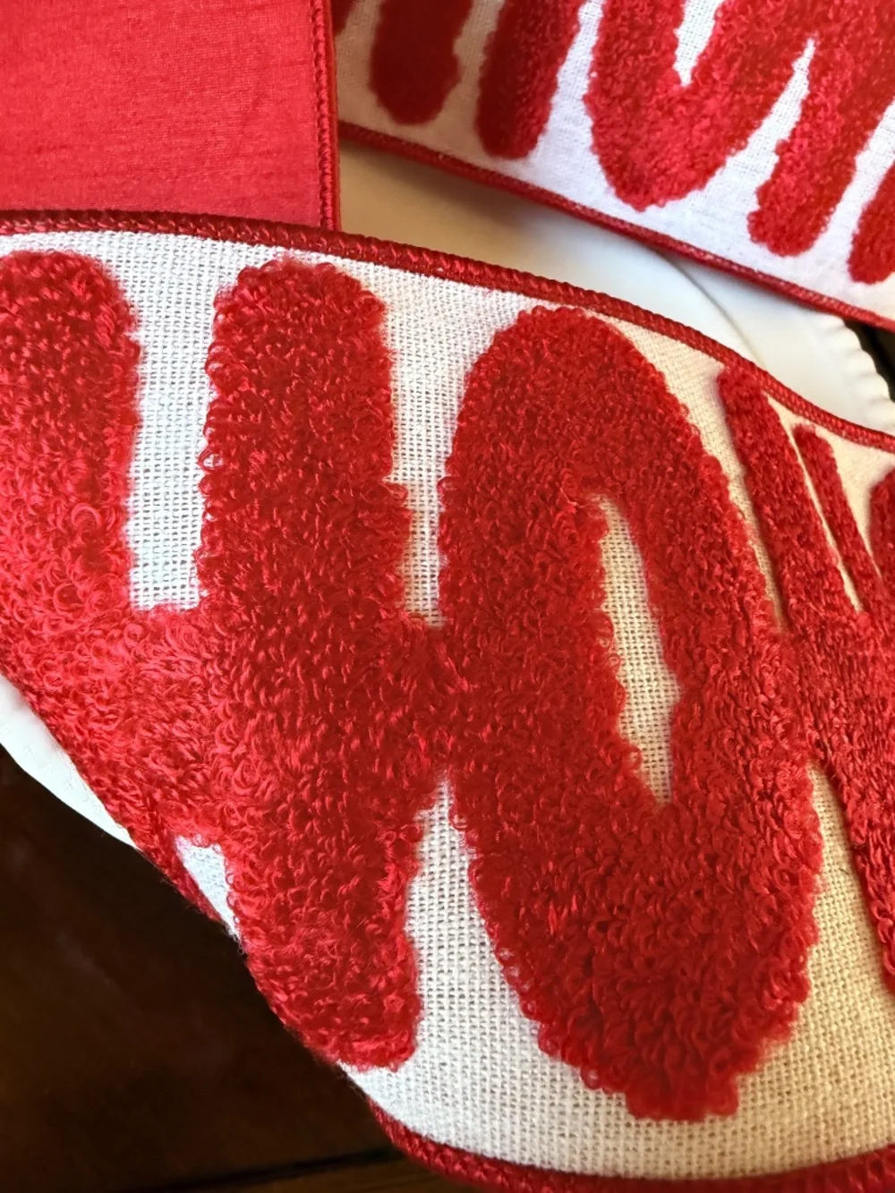 HOHOHO Embroidery Ribbon/Reliant Ribbon